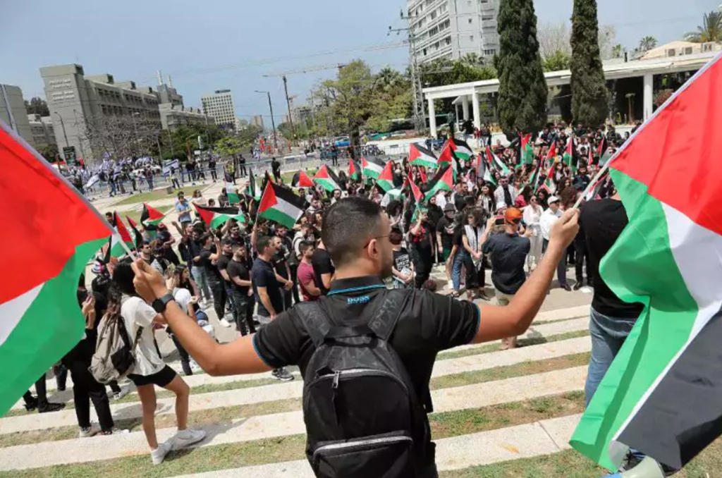 La Demostraci N De Fuerza Palestina En Los Campus Israel Es Provoca