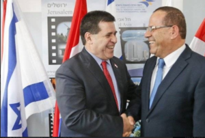 El presidente Horacio Cartes llegó a Israel. Foto: Presidencia.