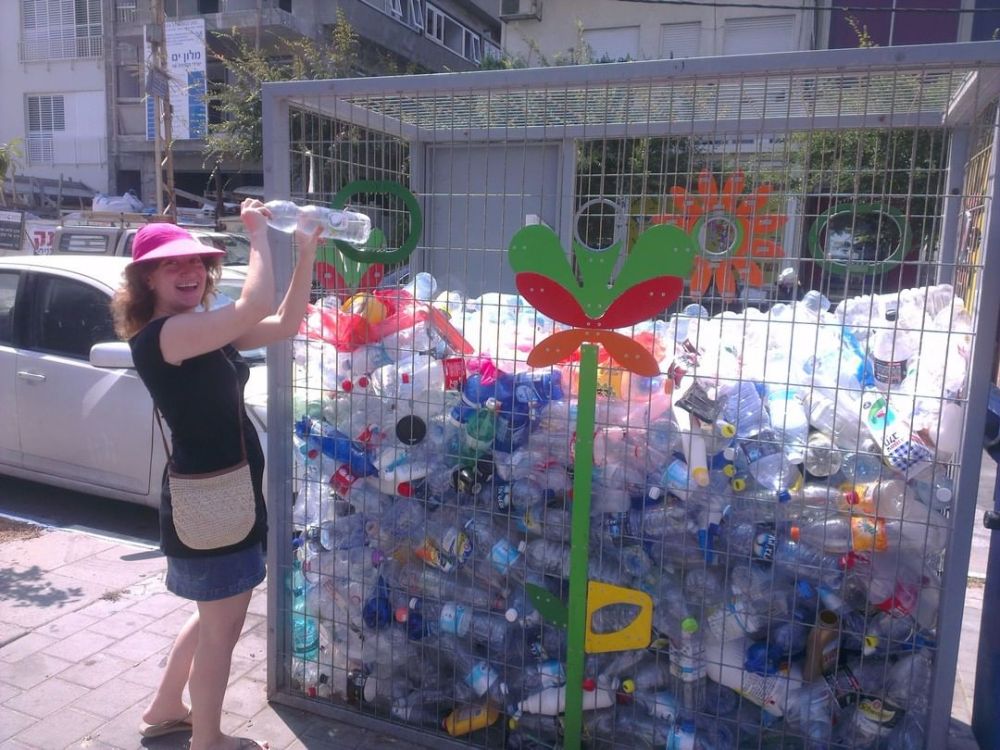 Así funciona el sistema de reciclado en Tel Aviv, Israel - Unidos x Israel