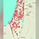 Diario iraní publica ‘mapa de objetivos israelíes’