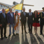 El presidente de Ecuador aterrizó en Israel