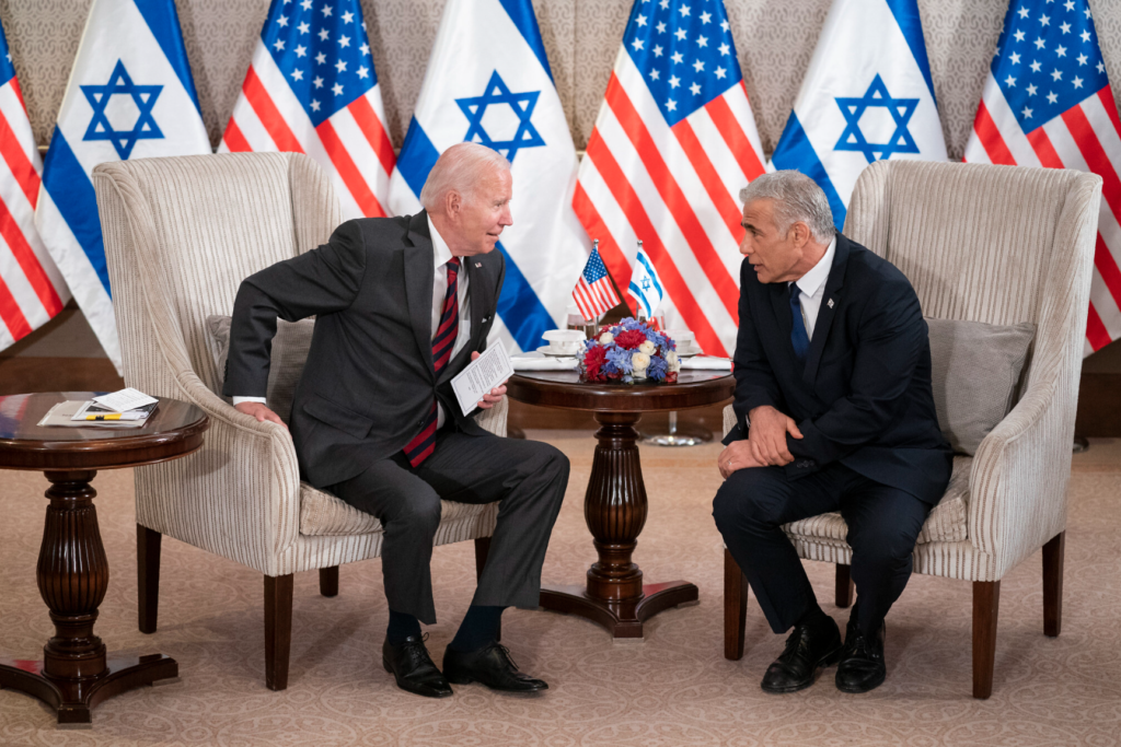 “no Habrá Un Irán Nuclear” Promete Lapid Tras Reunirse Con Biden Unidos X Israel